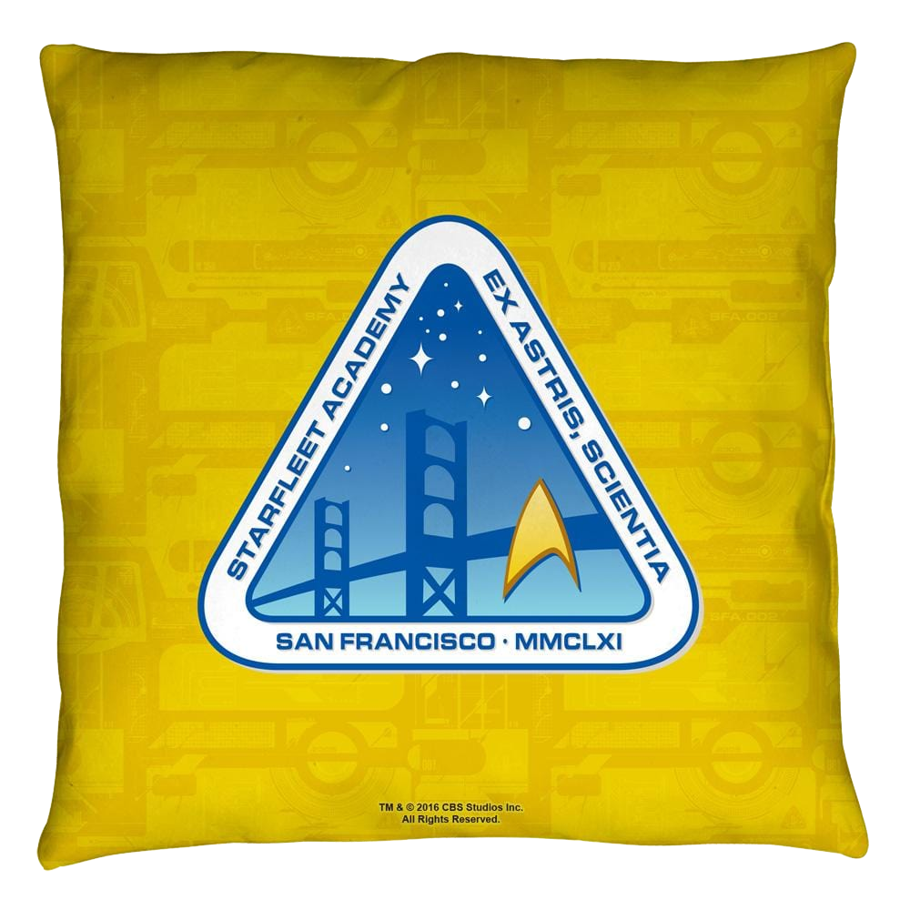 Star Trek - Star Fleet Academy Throw Pillow Throw Pillows Star Trek
