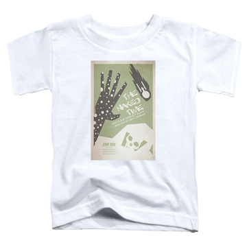 White toddler t-shirt with Star Trek The Original Series Tos Episode 4 graphic