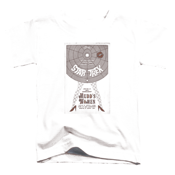Black toddler t-shirt with Star Trek Tos Episode 6 graphic