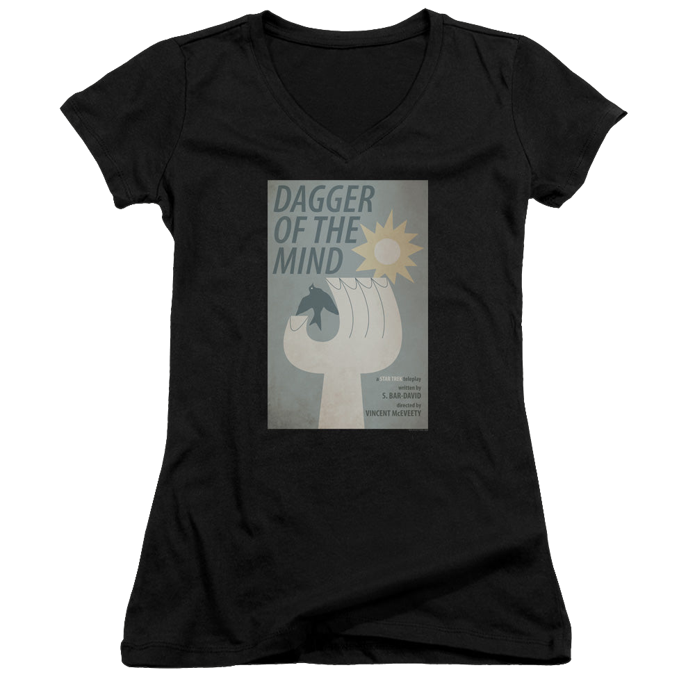 Star Trek The Original Series Tos Episode 9 - Juniors V-Neck T-Shirt Juniors V-Neck T-Shirt Star Trek