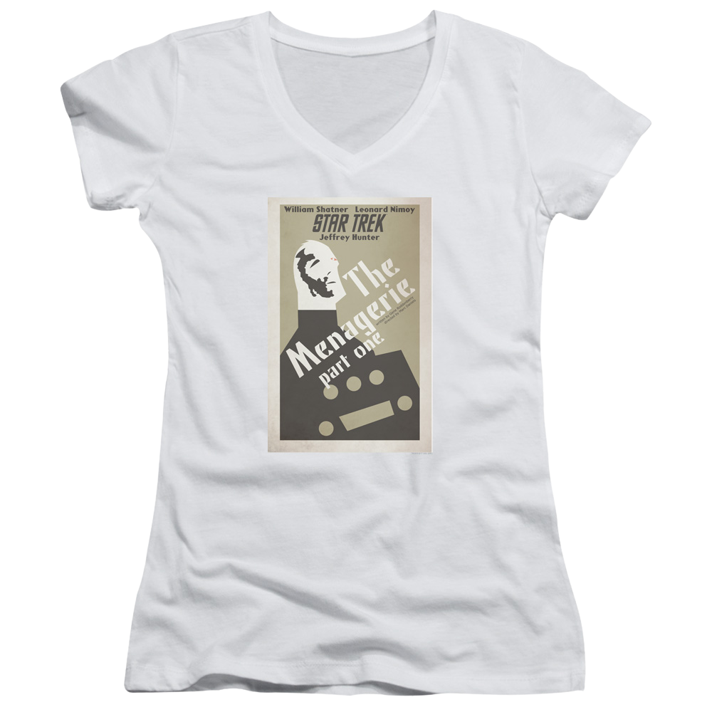 Star Trek The Original Series Tos Episode 11 - Juniors V-Neck T-Shirt Juniors V-Neck T-Shirt Star Trek