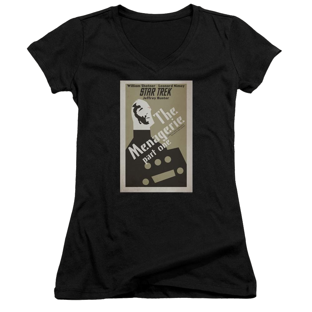 Star Trek Tos Episode 11 Juniors V-Neck T-Shirt Juniors V-Neck T-Shirt Star Trek