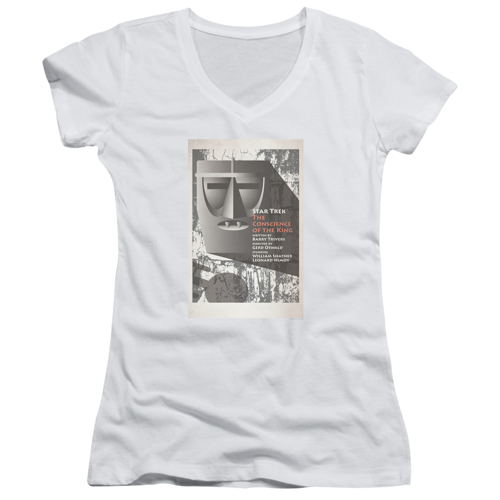 Star Trek Tos Episode 13 Juniors V-Neck T-Shirt Juniors V-Neck T-Shirt Star Trek