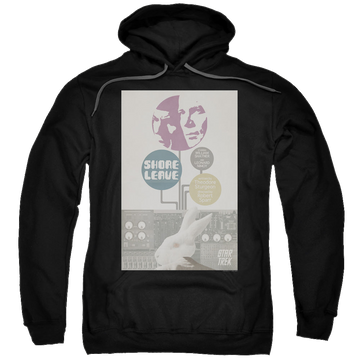 Black pullover hoodie with Star Trek The Original Series Tos Episode 15 graphic