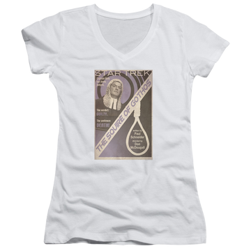 Star Trek The Original Series Tos Episode 17 - Juniors V-Neck T-Shirt Juniors V-Neck T-Shirt Star Trek