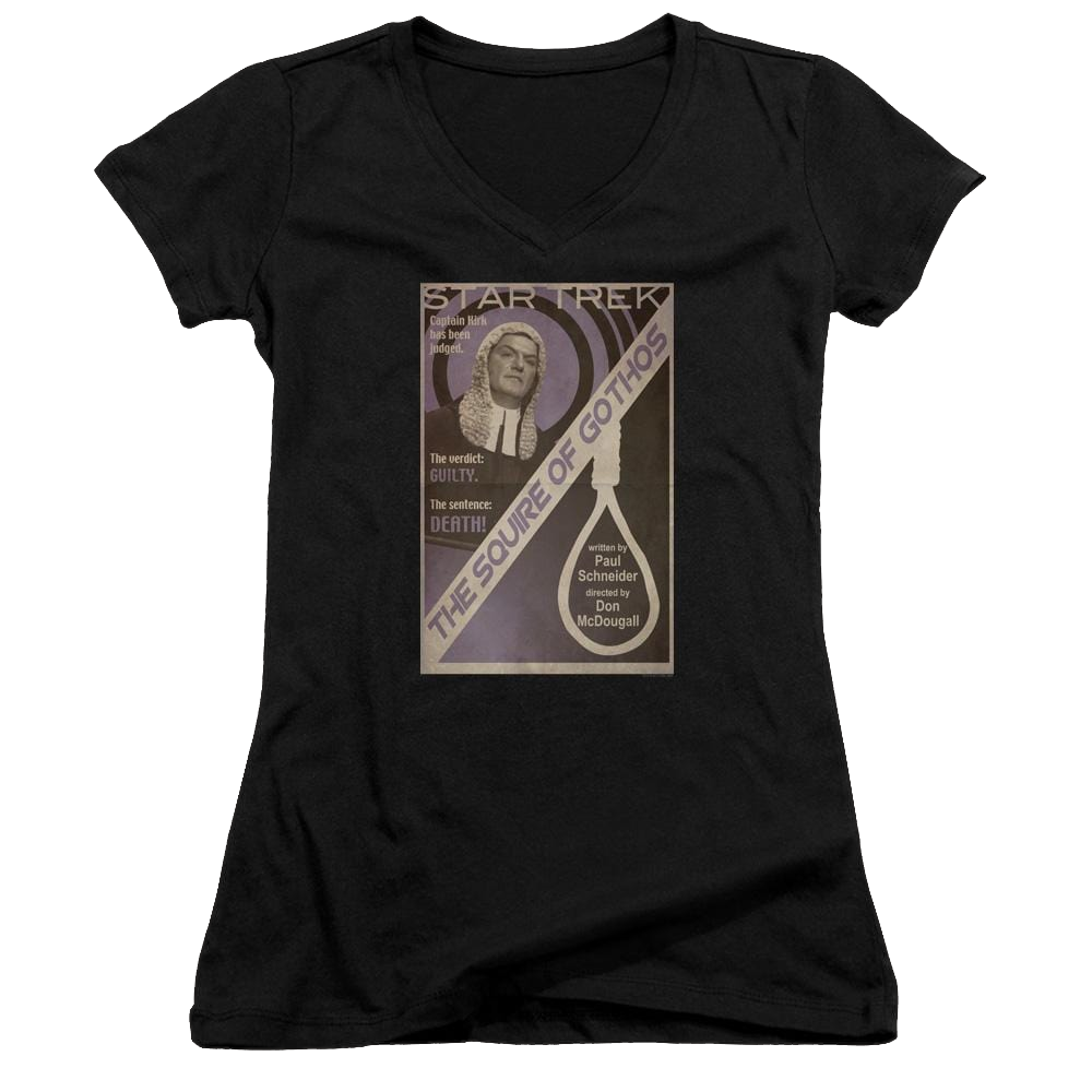Star Trek Tos Episode 17 Juniors V-Neck T-Shirt Juniors V-Neck T-Shirt Star Trek
