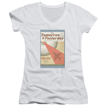 Star Trek The Original Series Tos Episode 19 - Juniors V-Neck T-Shirt Juniors V-Neck T-Shirt Star Trek