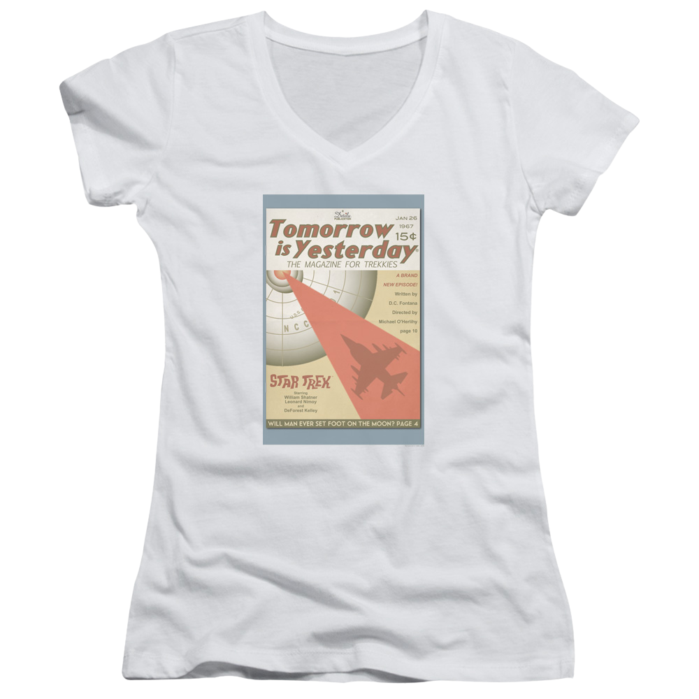Star Trek The Original Series Tos Episode 19 - Juniors V-Neck T-Shirt Juniors V-Neck T-Shirt Star Trek
