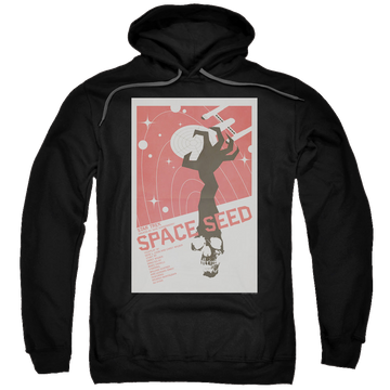 Black pullover hoodie with Star Trek The Original Series Tos Episode 22 graphic