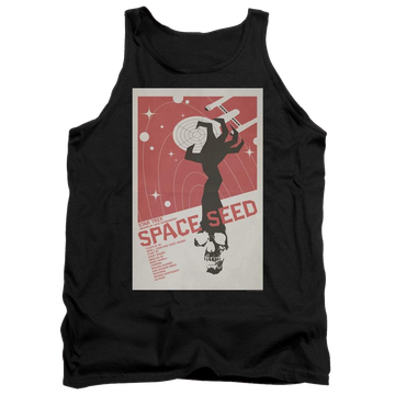 Black men's tank with Star Trek Tos Episode 22 graphic