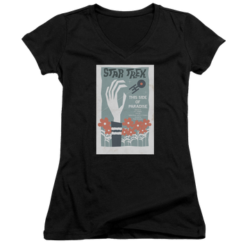 Star Trek The Original Series Tos Episode 24 - Juniors V-Neck T-Shirt Juniors V-Neck T-Shirt Star Trek