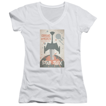 Star Trek The Original Series Tos Episode 26 - Juniors V-Neck T-Shirt Juniors V-Neck T-Shirt Star Trek