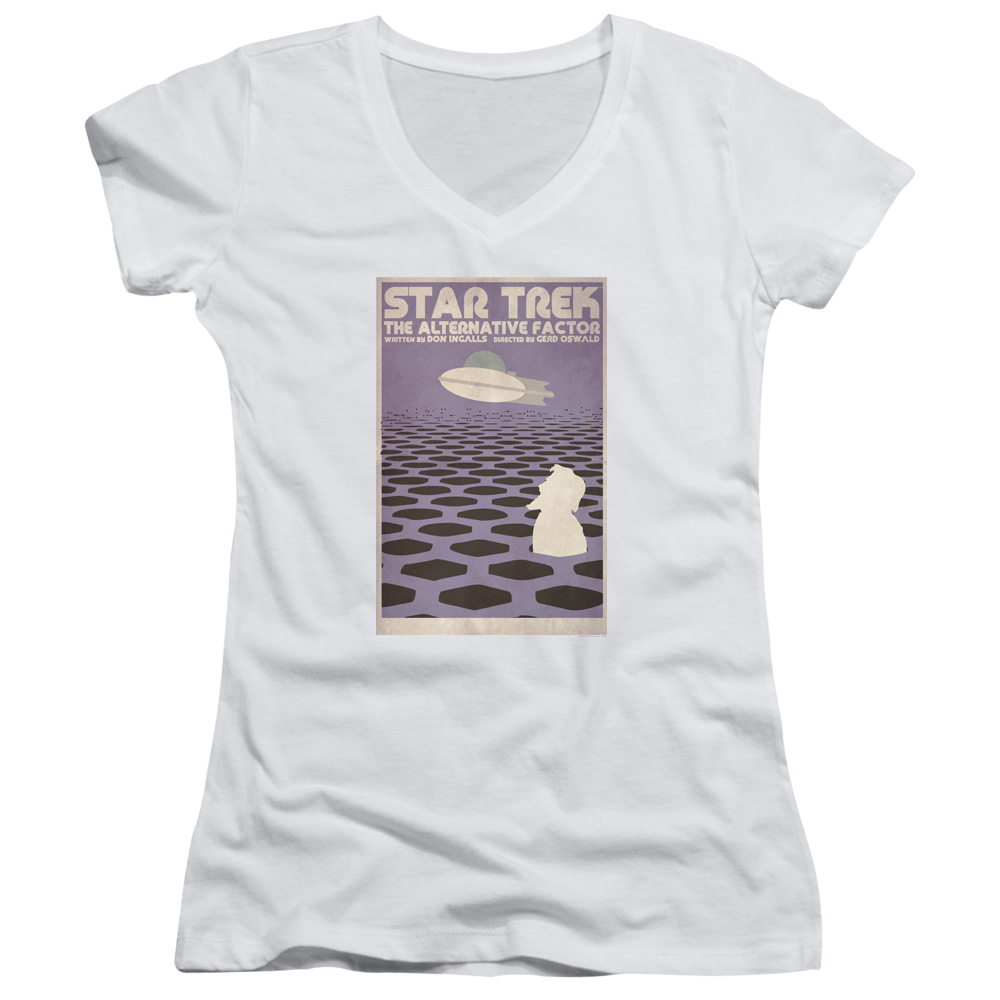 Star Trek Tos Episode 27 Juniors V-Neck T-Shirt Juniors V-Neck T-Shirt Star Trek