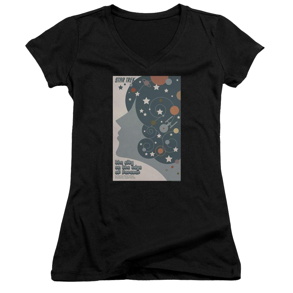 Star Trek Tos Episode 28 Juniors V-Neck T-Shirt Juniors V-Neck T-Shirt Star Trek