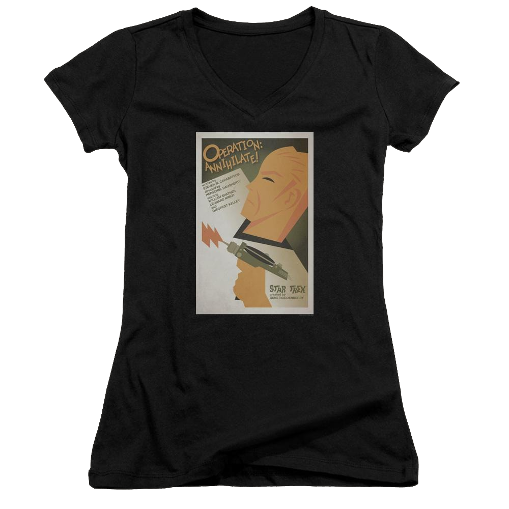 Star Trek Tos Episode 29 Juniors V-Neck T-Shirt Juniors V-Neck T-Shirt Star Trek