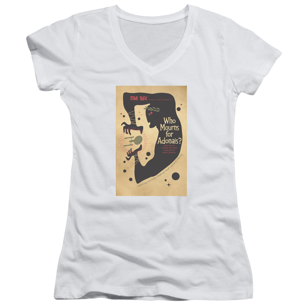 Star Trek The Original Series Tos Episode 31 - Juniors V-Neck T-Shirt Juniors V-Neck T-Shirt Star Trek
