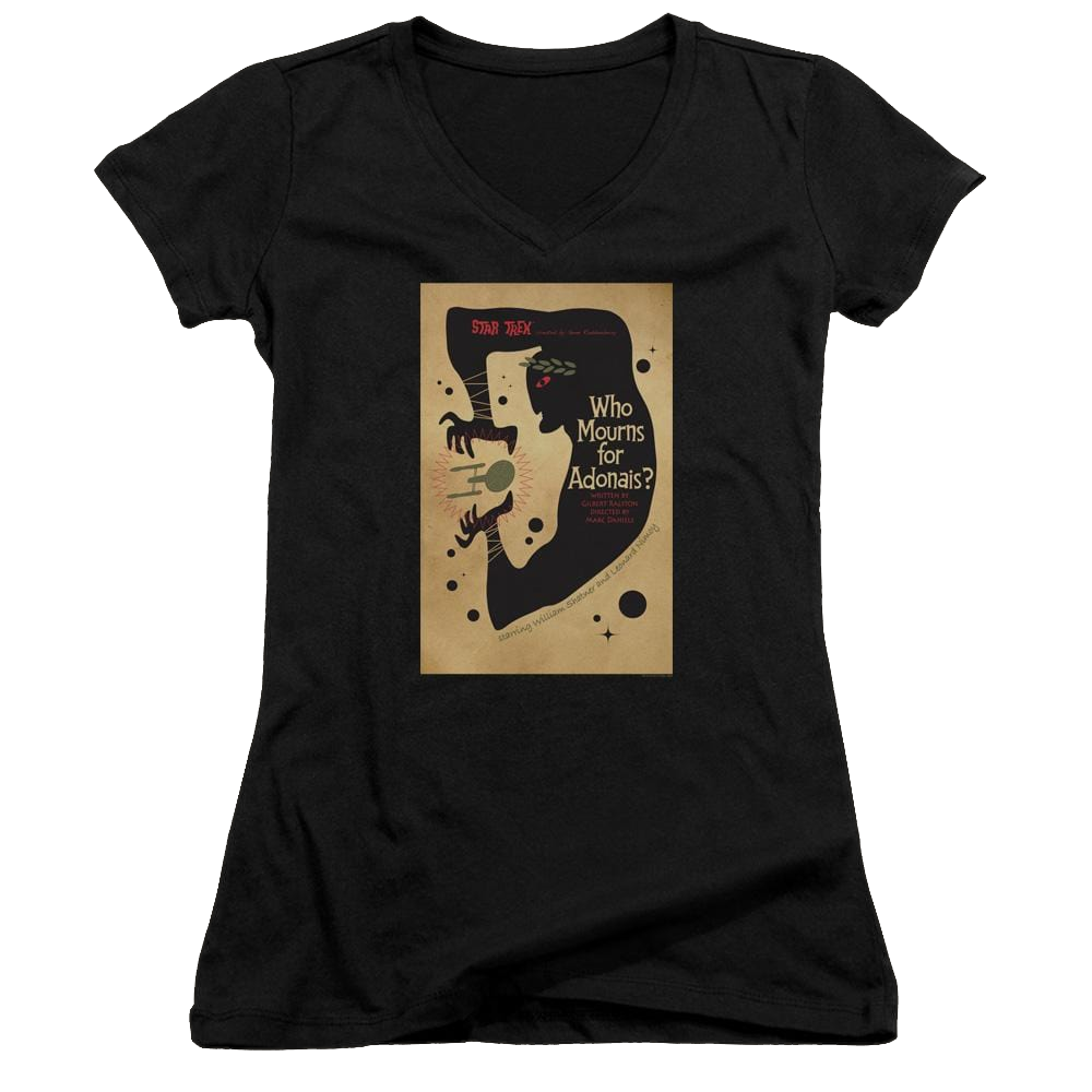 Star Trek Tos Episode 31 Juniors V-Neck T-Shirt Juniors V-Neck T-Shirt Star Trek