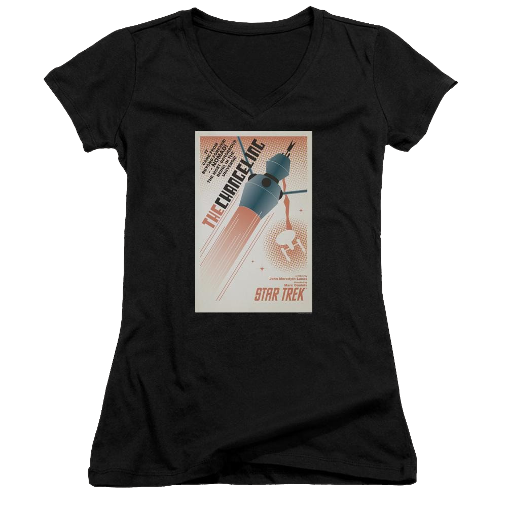Star Trek Tos Episode 32 Juniors V-Neck T-Shirt Juniors V-Neck T-Shirt Star Trek