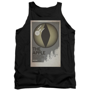 Black men's tank with Star Trek Tos Episode 34 graphic