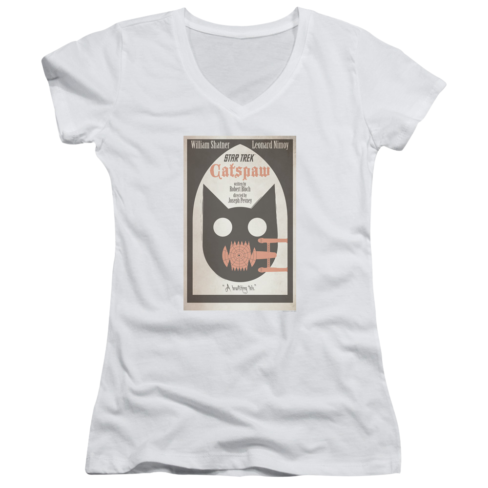 Star Trek Tos Episode 36 Juniors V-Neck T-Shirt Juniors V-Neck T-Shirt Star Trek