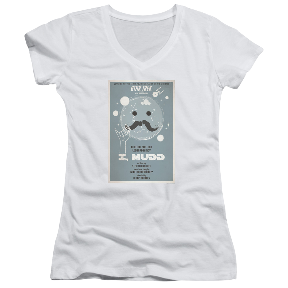 Star Trek The Original Series Tos Episode 37 - Juniors V-Neck T-Shirt Juniors V-Neck T-Shirt Star Trek