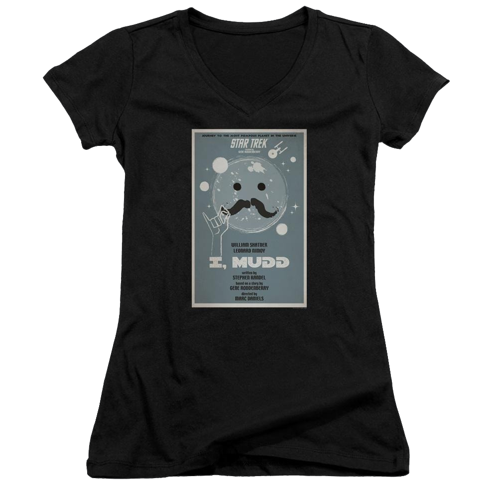 Star Trek Tos Episode 37 Juniors V-Neck T-Shirt Juniors V-Neck T-Shirt Star Trek