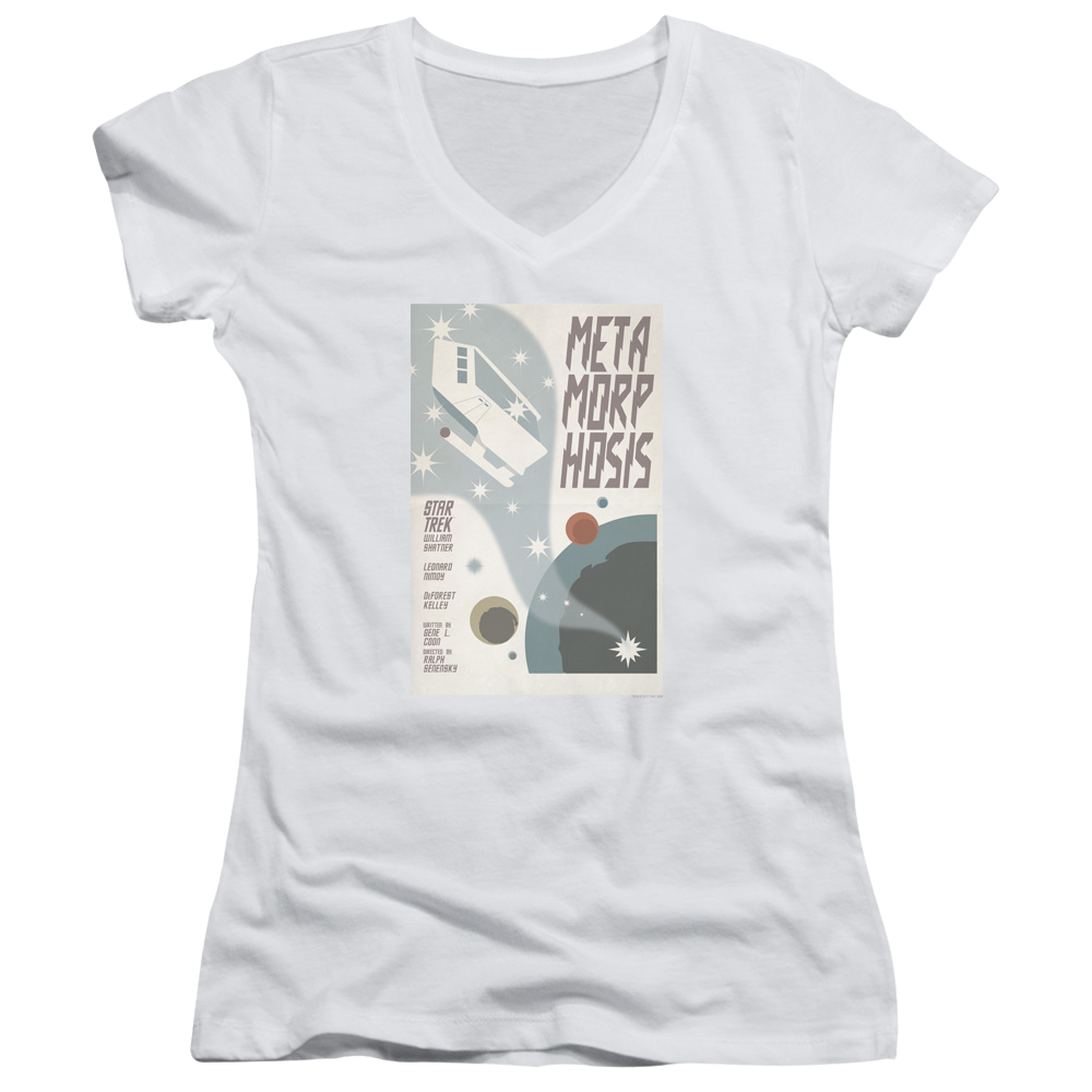 Star Trek Tos Episode 38 Juniors V-Neck T-Shirt Juniors V-Neck T-Shirt Star Trek