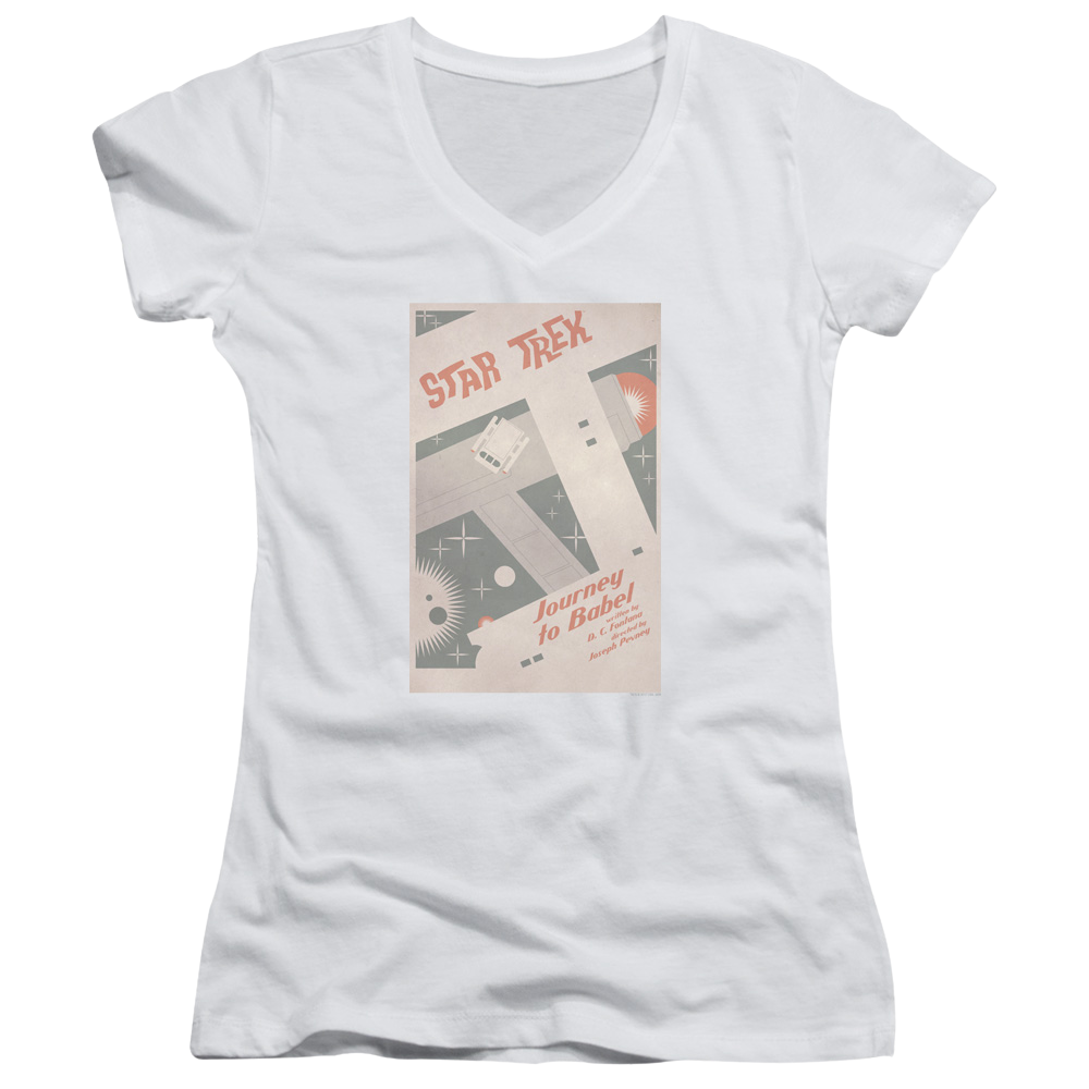 Star Trek Tos Episode 39 Juniors V-Neck T-Shirt Juniors V-Neck T-Shirt Star Trek
