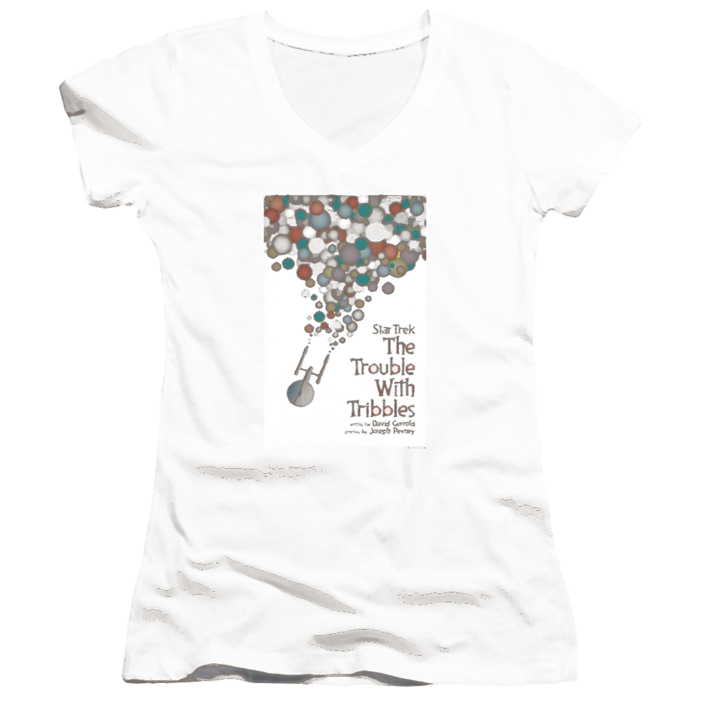 Star Trek Tos Episode 44 Juniors V-Neck T-Shirt Juniors V-Neck T-Shirt Star Trek