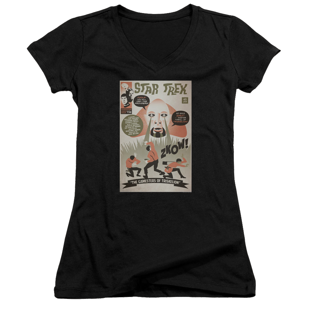 Star Trek The Original Series Tos Episode 45 - Juniors V-Neck T-Shirt Juniors V-Neck T-Shirt Star Trek
