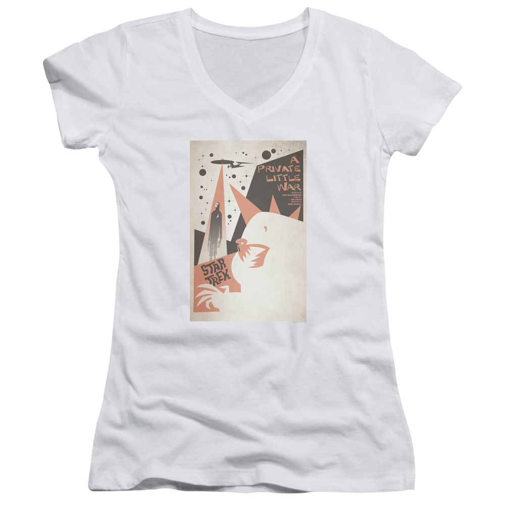 Star Trek Tos Episode 48 Juniors V-Neck T-Shirt Juniors V-Neck T-Shirt Star Trek