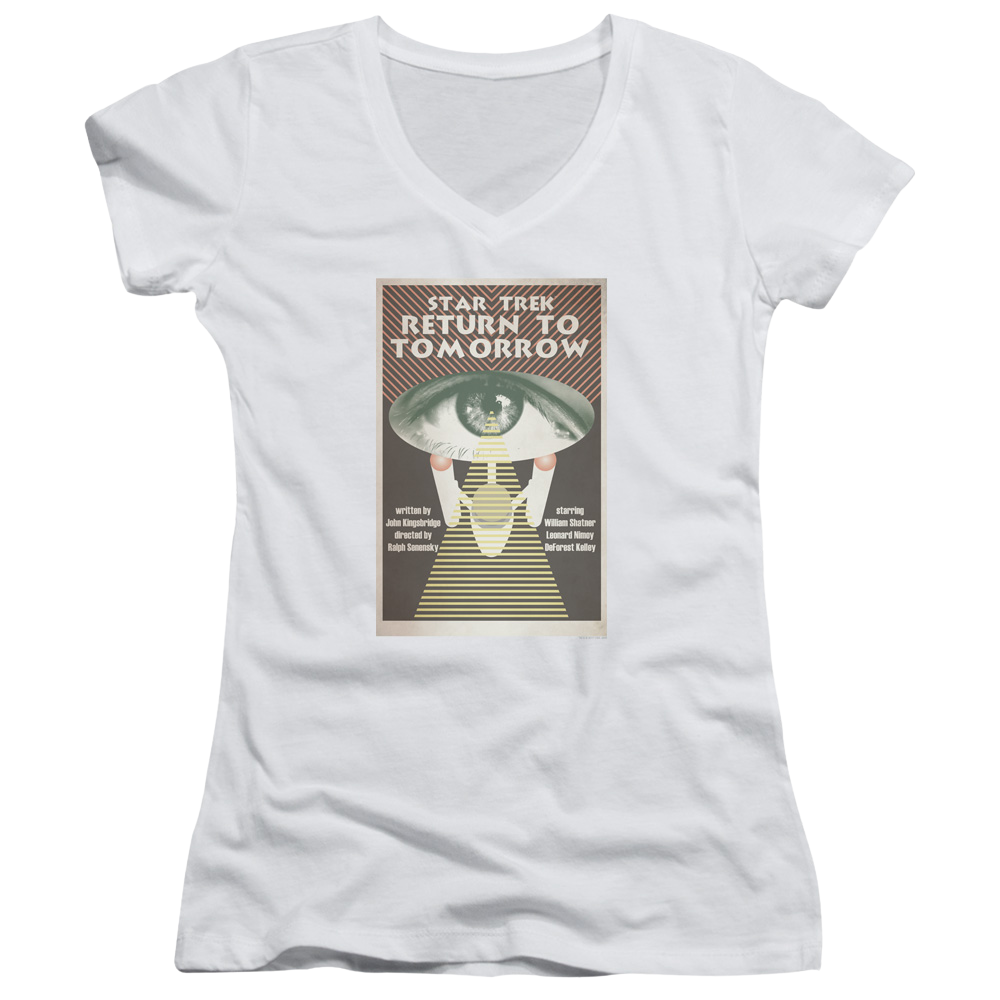 Star Trek Tos Episode 49 Juniors V-Neck T-Shirt Juniors V-Neck T-Shirt Star Trek