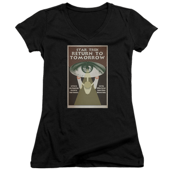 Star Trek The Original Series Tos Episode 49 - Juniors V-Neck T-Shirt Juniors V-Neck T-Shirt Star Trek