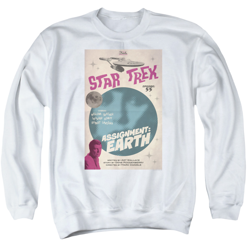 Star Trek The Original Series Tos Episode 55 - Men's Crewneck Sweatshirt Men's Crewneck Sweatshirt Star Trek