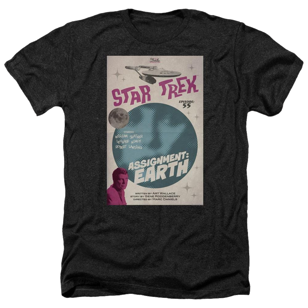 Star Trek Tos Episode 55 Men's Heather T-Shirt Men's Heather T-Shirt Star Trek