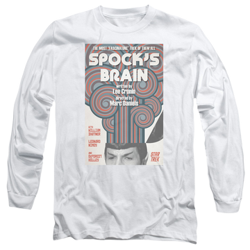 White men's long sleeve t-shirt with Star Trek The Original Series Tos Episode 56 graphic