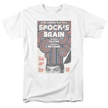 White men's regular fit t-shirt with Star Trek The Original Series Tos Episode 56 graphic