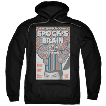 Black pullover hoodie with Star Trek The Original Series Tos Episode 56 graphic