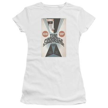 White juniors t-shirt with Star Trek The Original Series Tos Episode 58 graphic