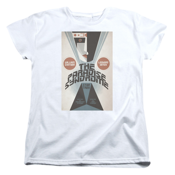 White women's t-shirt with Star Trek The Original Series Tos Episode 58 graphic
