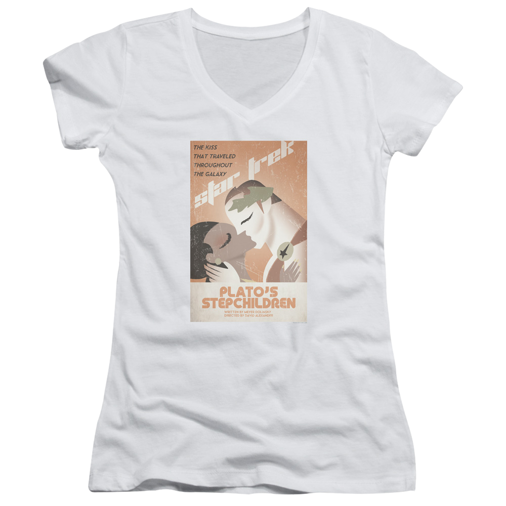 Star Trek The Original Series Tos Episode 65 - Juniors V-Neck T-Shirt Juniors V-Neck T-Shirt Star Trek