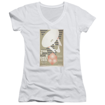 Star Trek The Original Series Tos Episode 72 - Juniors V-Neck T-Shirt Juniors V-Neck T-Shirt Star Trek