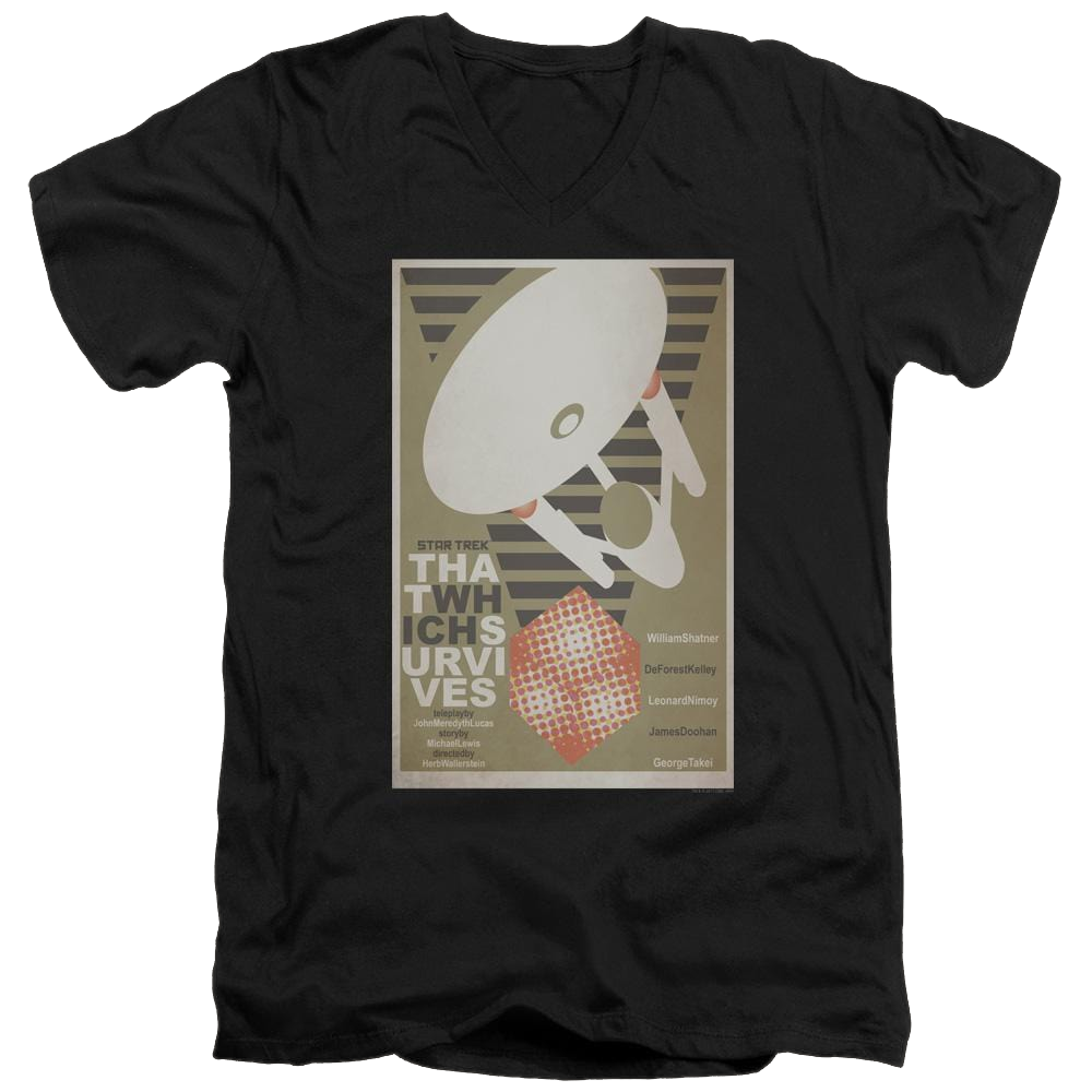Star Trek Tos Episode 72 Men's V-Neck T-Shirt Men's V-Neck T-Shirt Star Trek