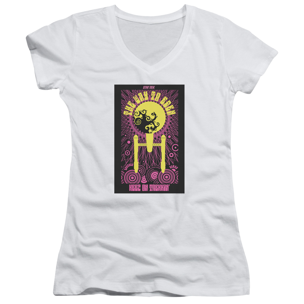 Star Trek The Original Series Tos Episode 75 - Juniors V-Neck T-Shirt Juniors V-Neck T-Shirt Star Trek