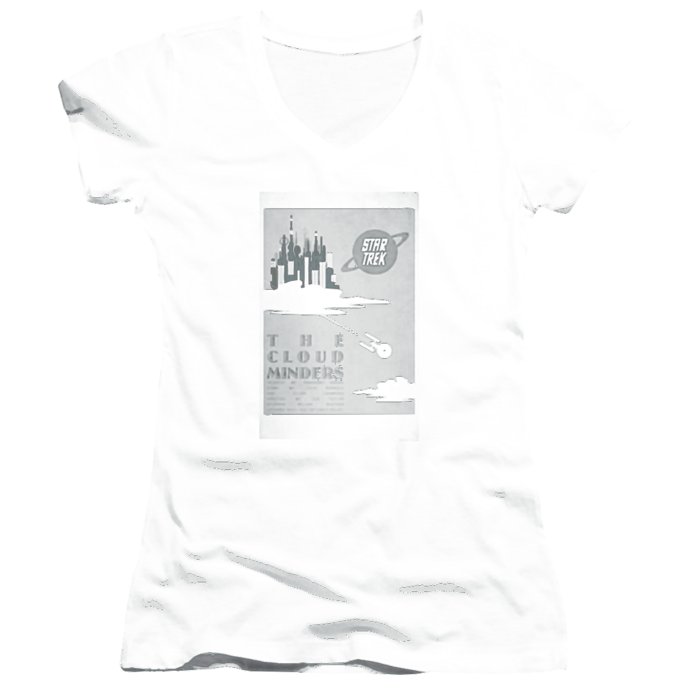Star Trek Tos Episode 76 Juniors V-Neck T-Shirt Juniors V-Neck T-Shirt Star Trek