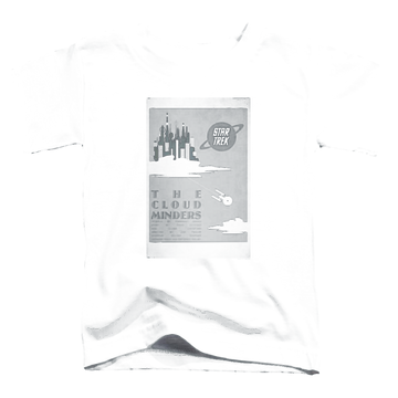Black toddler t-shirt with Star Trek Tos Episode 76 graphic