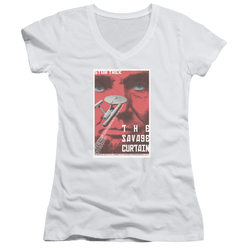 Star Trek Tos Episode 77 Juniors V-Neck T-Shirt Juniors V-Neck T-Shirt Star Trek