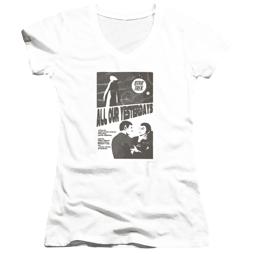 Star Trek Tos Episode 78 Juniors V-Neck T-Shirt Juniors V-Neck T-Shirt Star Trek