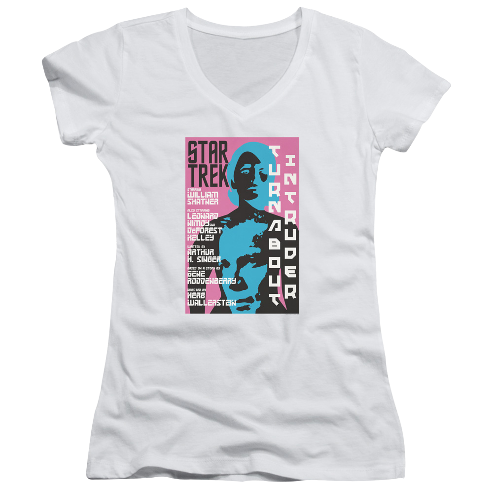 Star Trek The Original Series Tos Episode 79 - Juniors V-Neck T-Shirt Juniors V-Neck T-Shirt Star Trek
