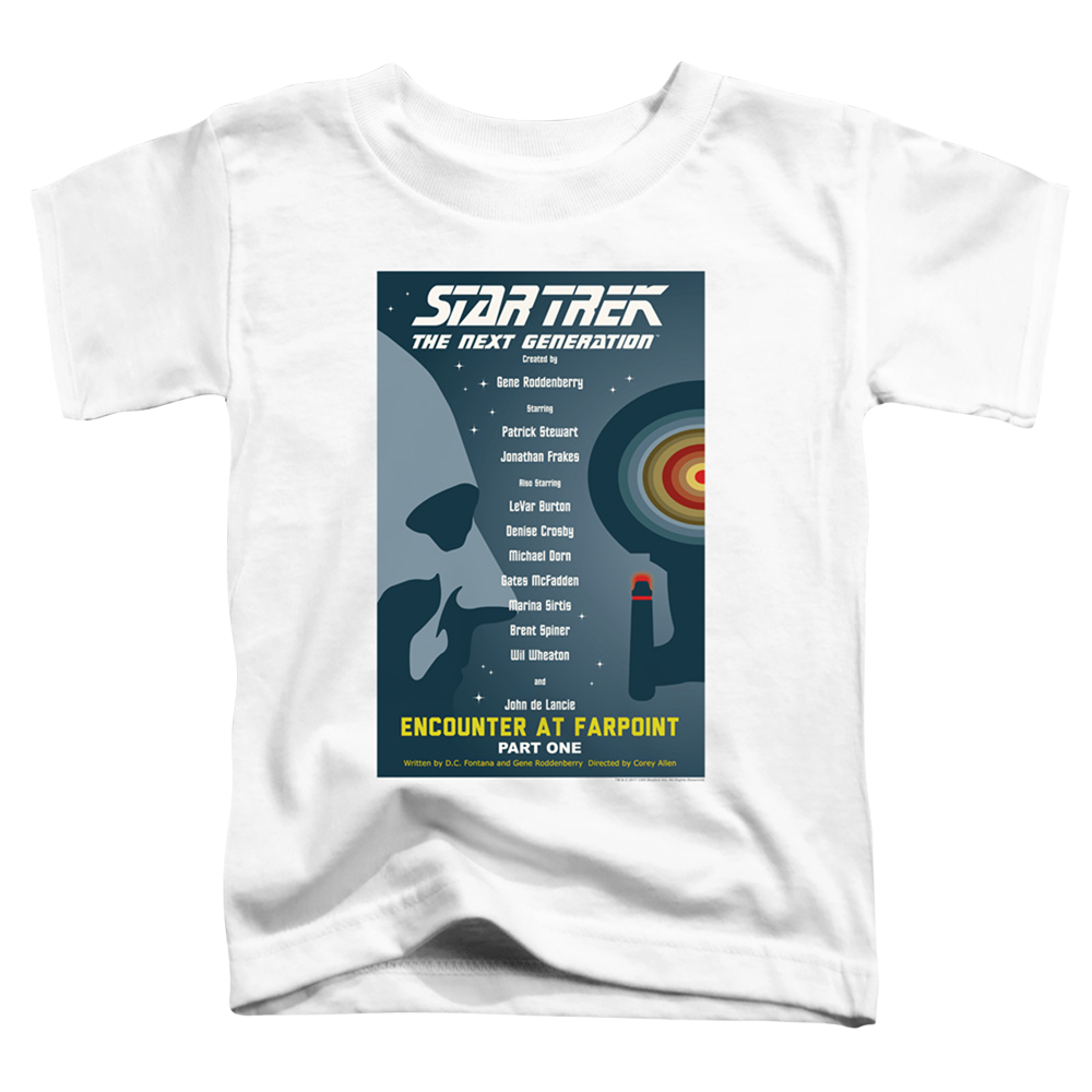 Star Trek The Next Generation Tng Season 1 Episode 1 - Toddler T-Shirt Toddler T-Shirt Star Trek